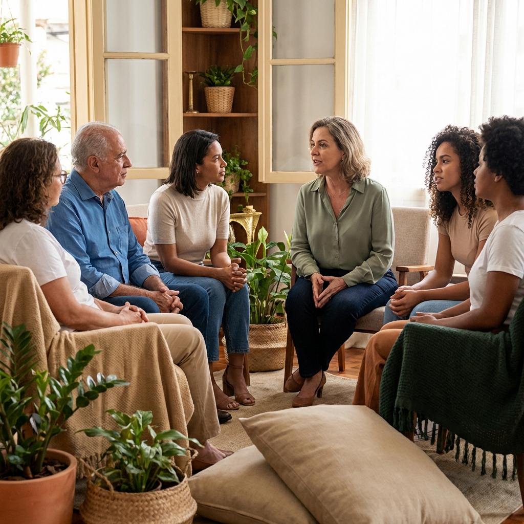 Roda de conversa - grupo de apoio