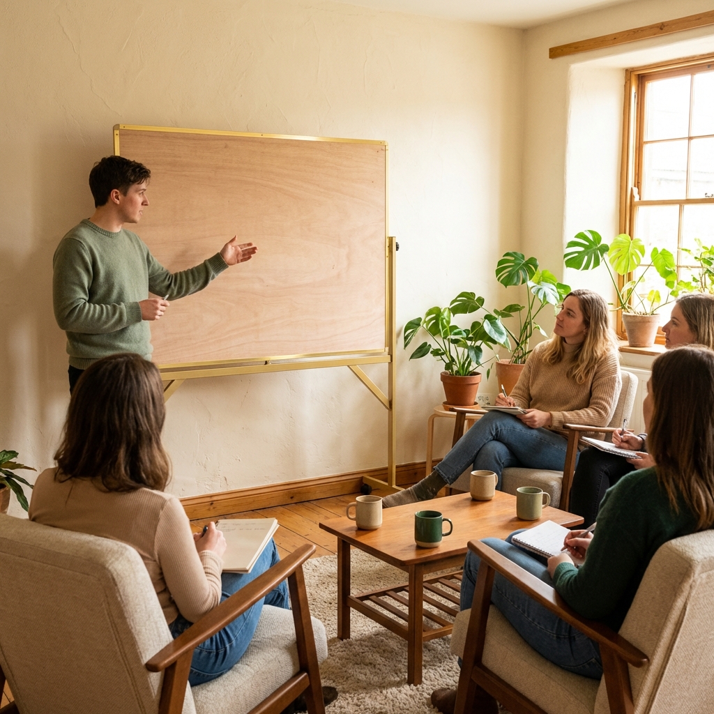 Palestra ou webinar educacional